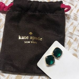 Kate Spade Emerald Green Studs